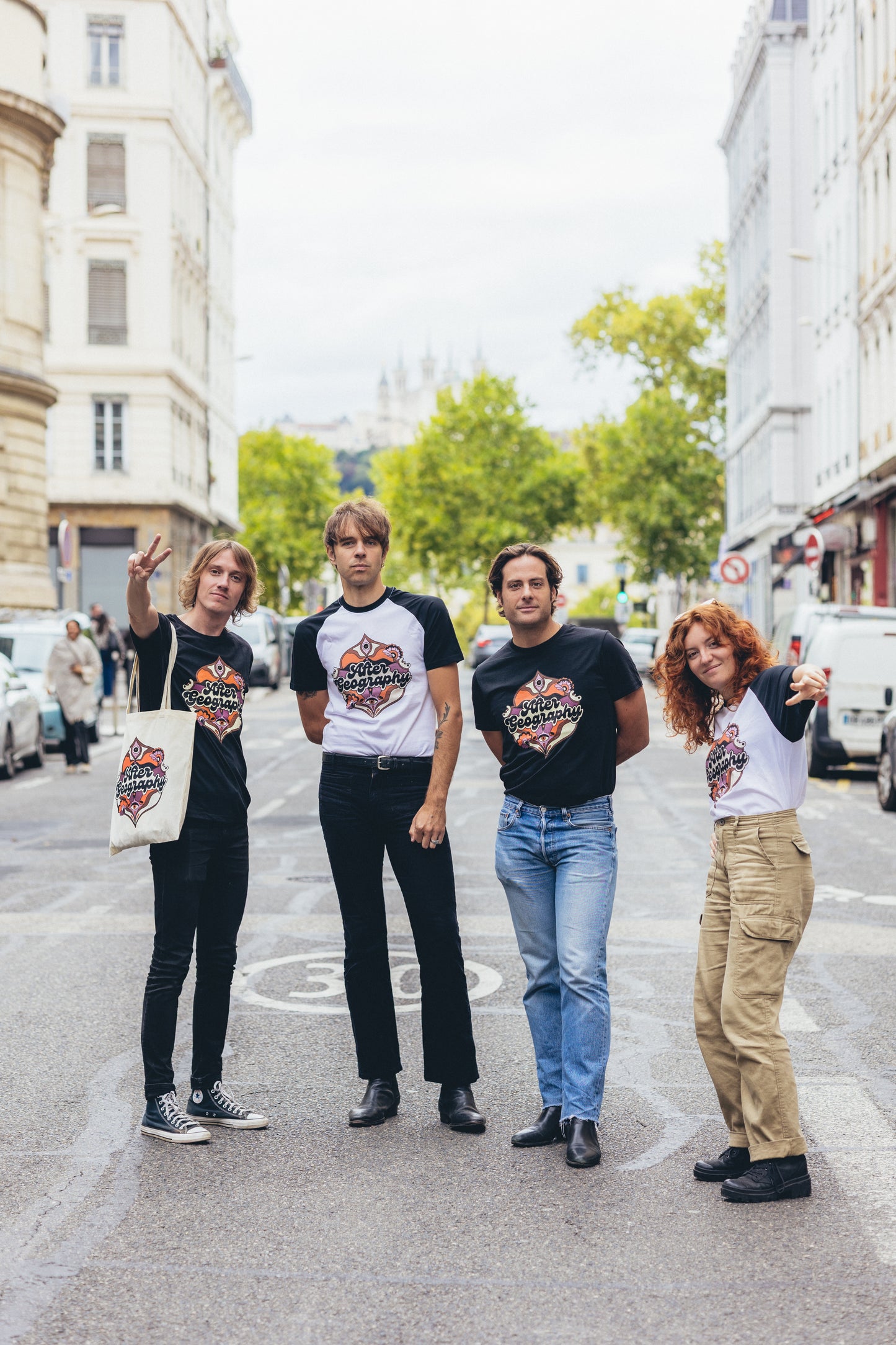 T-Shirt BaseBall Psyché by After Geography