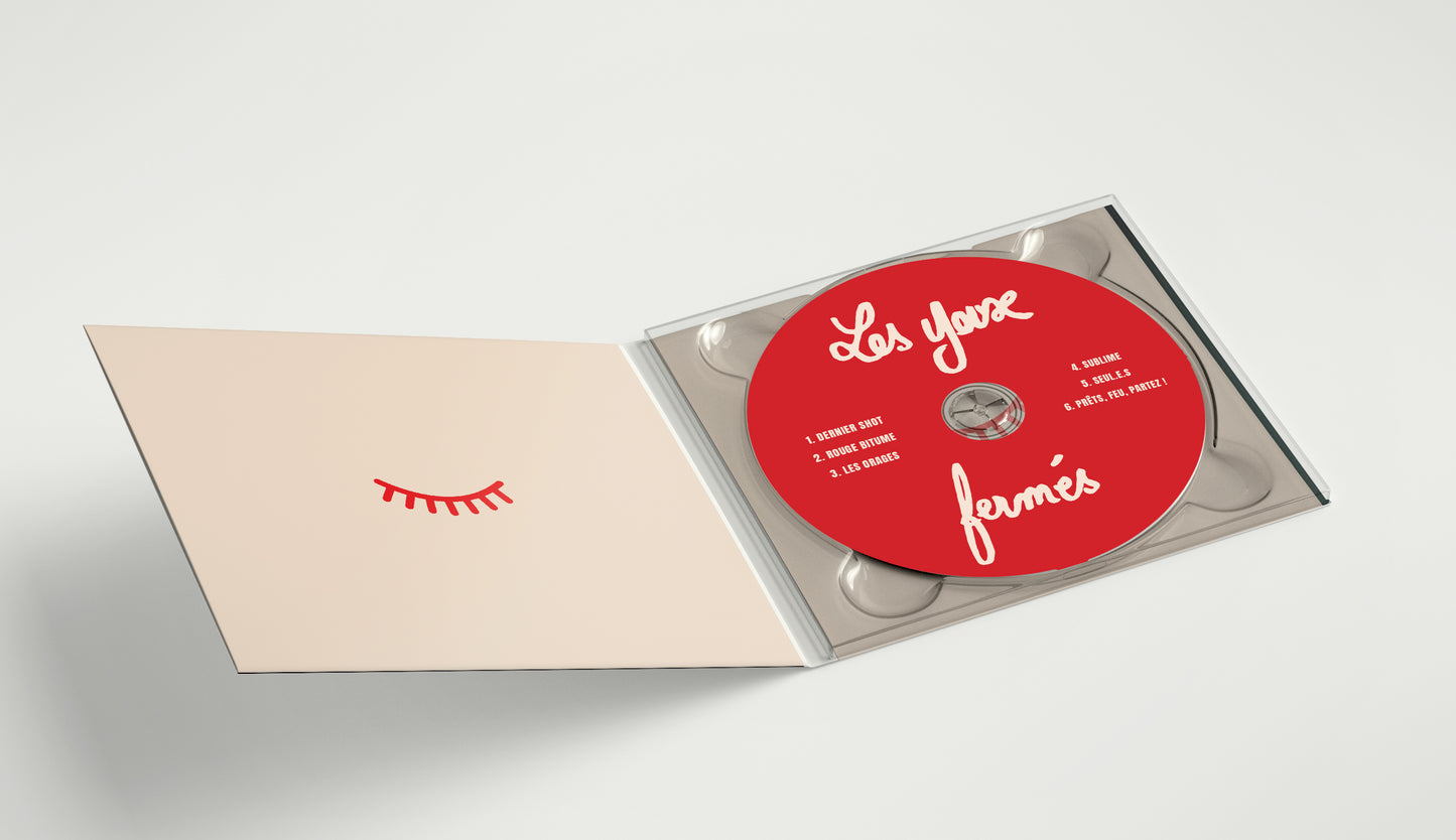 Clémentine Weck - Les yeux fermés (CD)