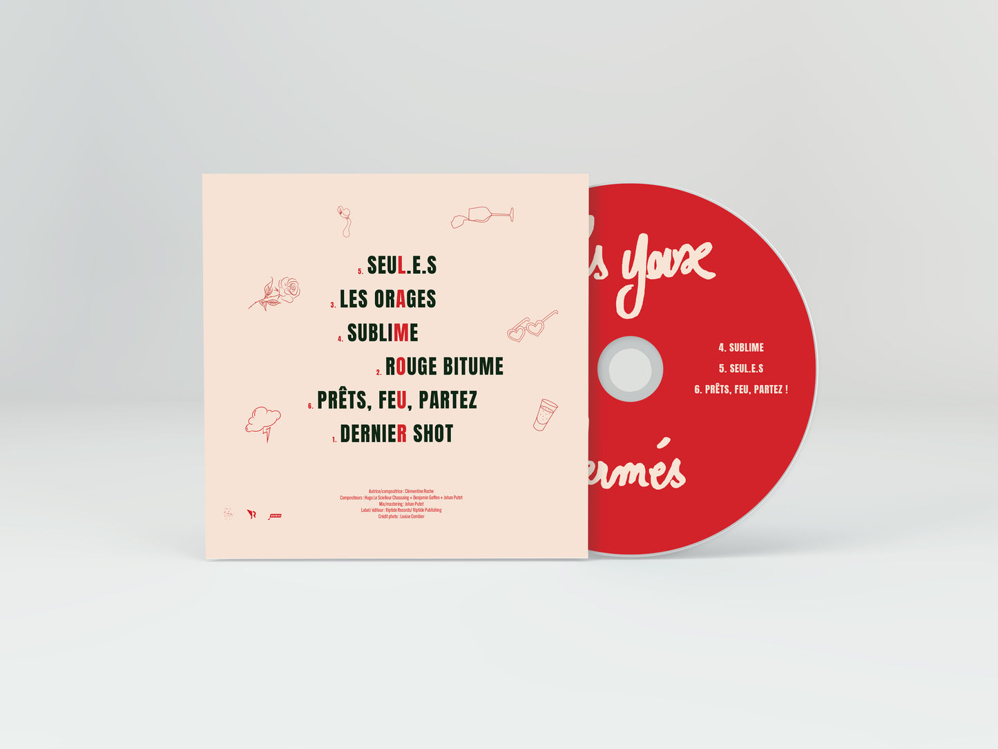 PRE-ORDER - Clémentine Weck - Les yeux fermés (CD)
