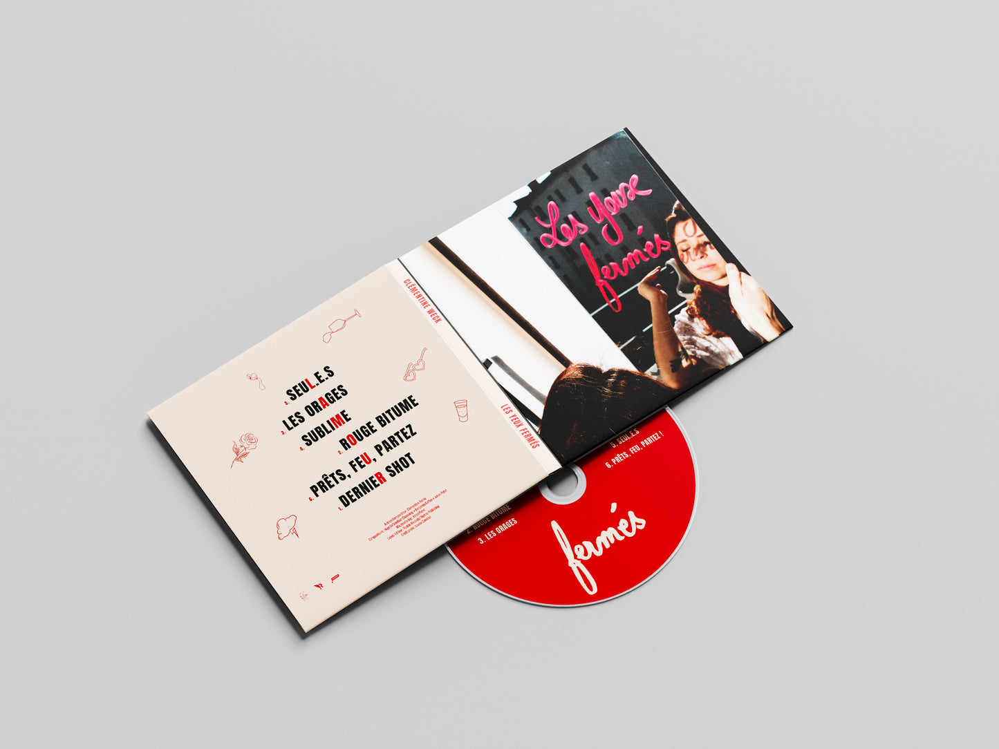 PRE-ORDER - Clémentine Weck - Les yeux fermés (CD)