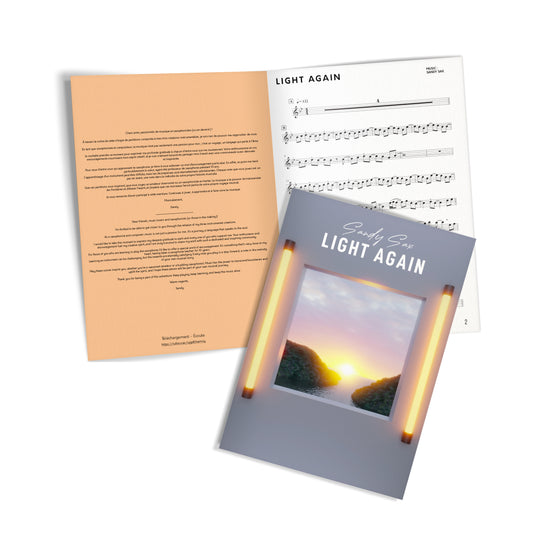 Sandy Sax - Light Again - Music Sheet / Partitions + Backtrack