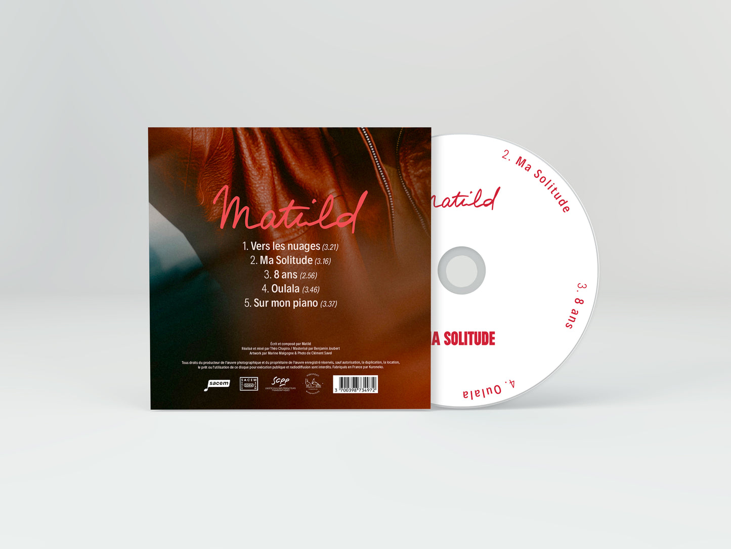 Matild - Ma Solitude + Livret Paroles (CD)
