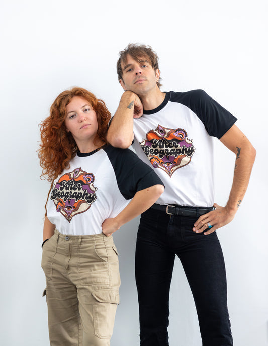 T-Shirt BaseBall Psyché by After Geography